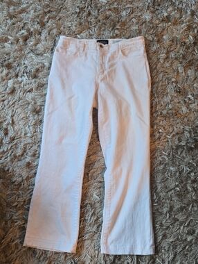 NYDJ White Bootcut Jeans